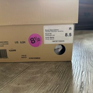 Brand New Gold Slides by Michael Kors